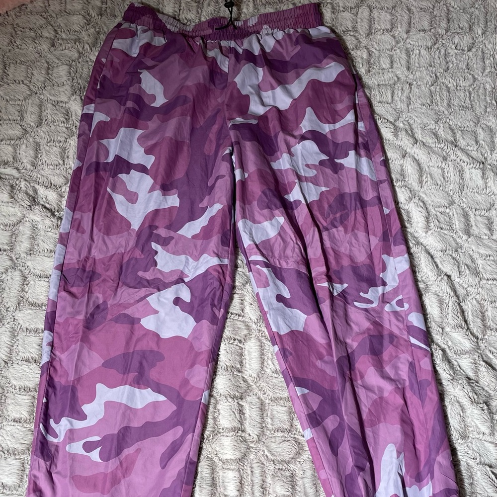 Purple Camouflage Pants